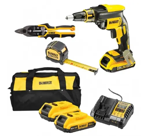 [STA-DCK620D2B-QW] 18v XR DRYWALL S DRIVER KIT + BAG