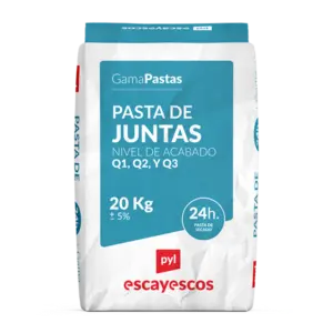 [ESC-PASTAJUNTAS24H] PASTA DE JUNTAS 24 HORAS 20 Kg
